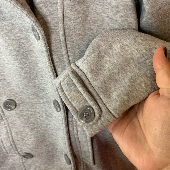 Forever 21 Girls Fleece Pea Coat - Picture 4 of 13